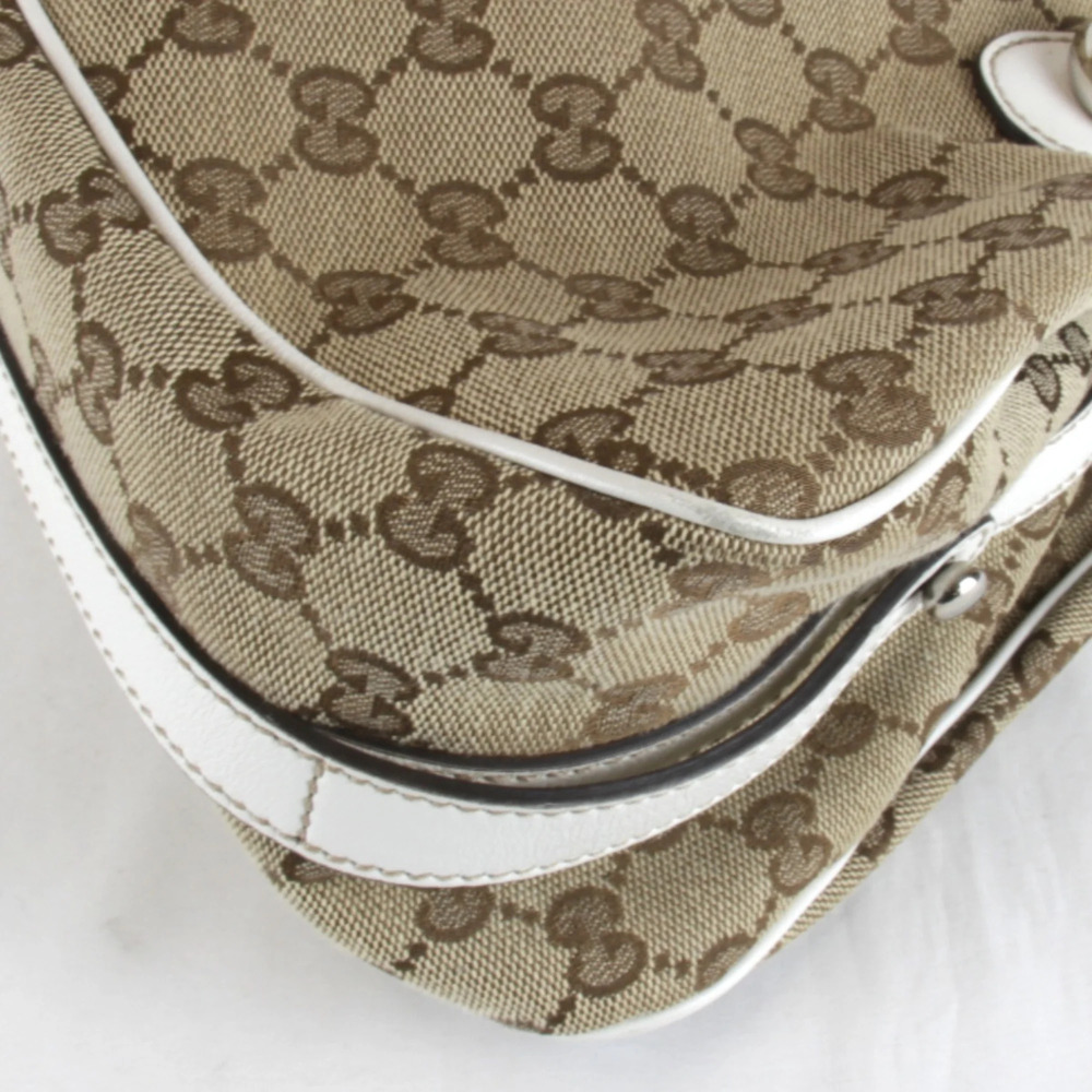 GUCCI Cream Canvas Tote Bag - Picture 4 of 11